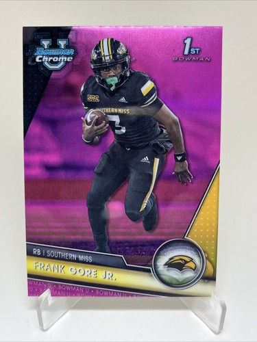 さるまーんページ 2023 Bowman University - Frank Gore Jr. - BOWMAN 1ST - PINK
