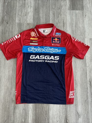 TLD TROY LEE DESIGNS GASGAS TEAM REDBULL SHORT SLEEVE PIT