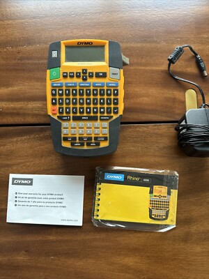 Dymo Rhino 4200 Basic Industrial Handheld Label Maker 1 Line 4 3/50x8 23/50x2