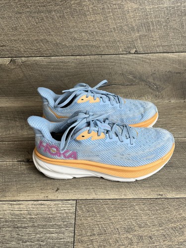 Hoka One One Womens Clifton 9 1127896 ABIW Blue Running