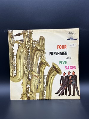 Four Freshman and Five Saxes LP Vinyl Record