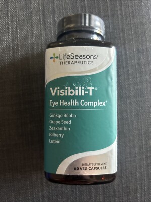 Life Seasons Visibili-T Eye Health Complex Vision Supplement 60 Caps Exp/10/2025
