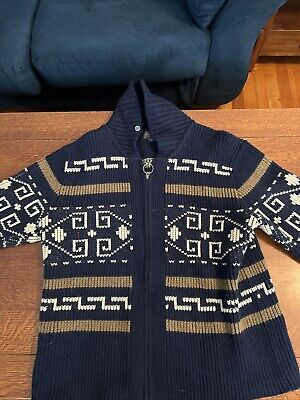 the dude sweater big lebowski cardigan zip up knit jeffery adult movie costume 233746062109