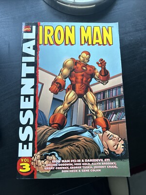 Essential Iron Man #3 (Marvel Comics April 2008) VERY GOOD