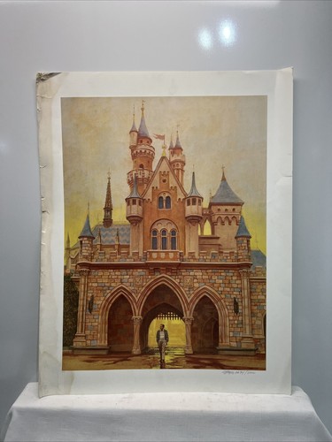 Walt Disney Footsteps 1985 #2634/6000 Disneyland Castle