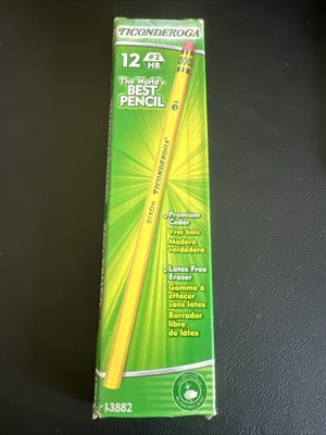 Dixon Ticonderoga 13882 Woodcase 2HB Pencil 12 Count - Yellow