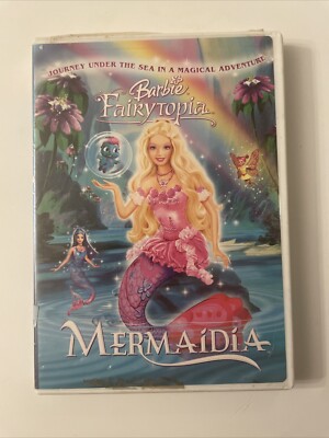 barbie fairytopia mermaidia dvd 276419061535