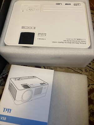 TMY V58 Projector New Open Box Ships Fast
