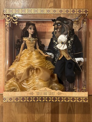 Disney 17  Doll  Beauty Belle and Beast LE 500   Platinum Set   BNIB
