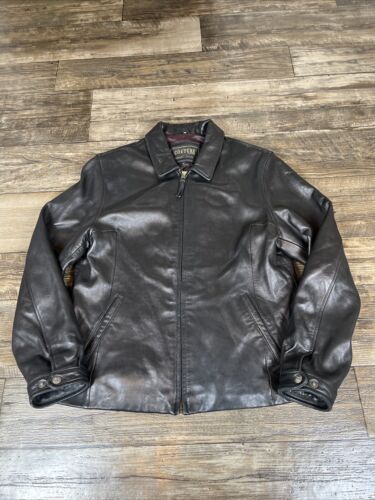 Vintage Couture by J. Park Leather Jacket Mens L Lambskin Black Full Zip 90s | eBay Vintage Couture by J. Park Leather Jacket Mens L Lambskin Black Full Zip 90s | eBay