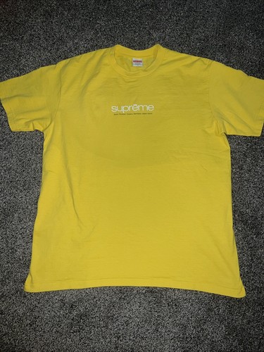 Tシャツ・カットソー Supreme Five Boroughs T-Shirt Yellow SUPREME New York Five Boroughs Tee YELLOW Men's Medium S/S
