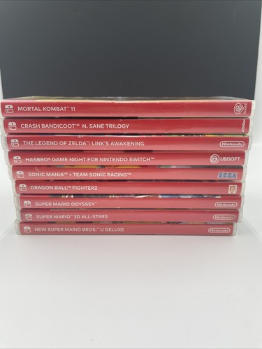 Nintendo Switch ゲームソフト 9本セットまとめ売り Nintendo Switch Lot Of 9 Various Title Game CASE Only Lot | eBay