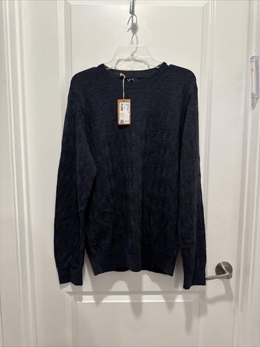 Pre-owned Apc Wool Sweater Blue Sz Xxl