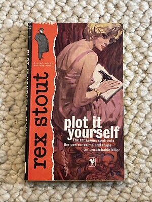 Plot It Yourself by Rex Stout 1960 Bantam Paperback A Nero Wolfe Mystery
