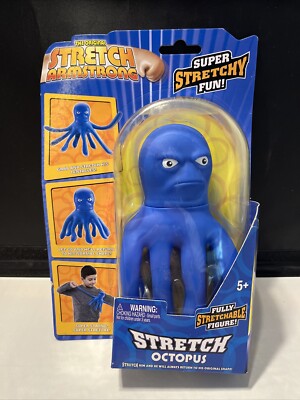 The Original Stretch Armstrong Octopus Action Figure New Factory Sealed Pkg.
