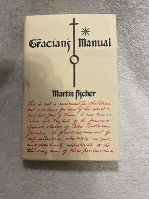 Vtg Gracian s Manual (Hardcover, 1979, 6th Printing) Translated by Martin Fisher