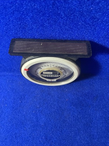 VTG SEARS CRAFTSMAN UNIVERSAL PROTRACTOR MAGNETIC BASE PITCH ANGLE CALCULATOR