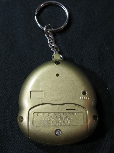 RARE* Giga Pets Digital Doggie Gold Virtual Tamagotchi Game Tiger