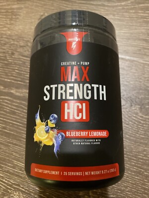 Inno Supps Max Strength HCL Creatine Powdered Supplement Blueberry Lemonade New