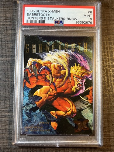 PSA9 闇・エネルギー バンダイ　カードダス　1999 95 1995 Fleer Ultra X-Men Hunters And Stalkers #6 of 9