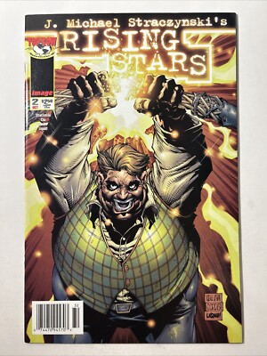 Rising Stars 2 NEWSSTAND Variant (Image) 1:100 HTF Straczynski Top Cow Comic