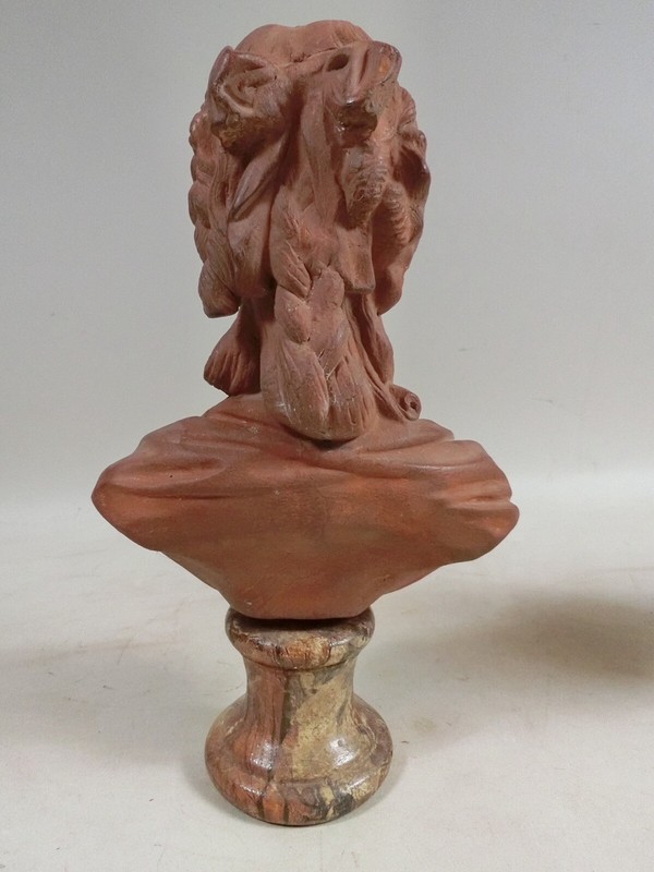 Pr Lg Louis XVI & Marie Antoinette Busts Faux Plinths French Grand Tour Interest