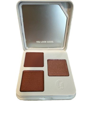 BRAND NEW! Glossier Monochromes Essential Eyeshadow Trio Palette -Shade Heather 