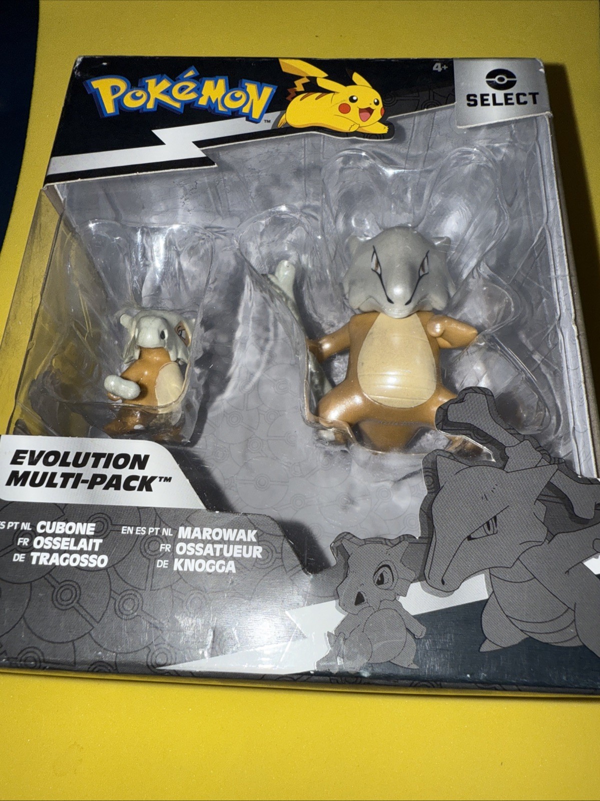 Jazwares Pokemon Evolution Multi-Pack: Cubone + Marowak New In Box Sealed
