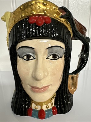 Royal Doulton Cleopatra Mark Antony Toby Jug 7  Star Crossed Lovers Numbered