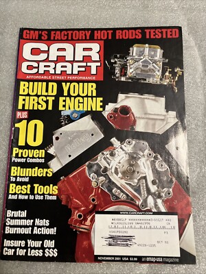 Nov/2001 Car Craft Build Your First Engine T65