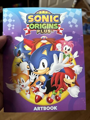 Sonic Origins Plus Art book Only.  No Game.   Art Book Only. Sega Published.