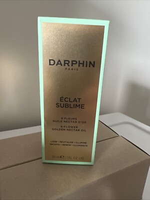 Darphin Eclat Sublime 8-Flower Golden Nectar Oil ~ 30mL / 1Oz NIB FRESH