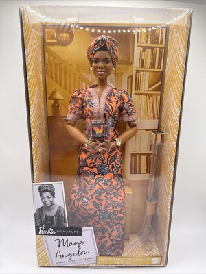 Maya angelou barbie doll sale