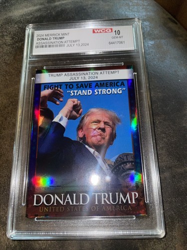 トランプ　10オンス　マウントトランプモア 2024 Merrick Mint PRESIDENT DONALD J TRUMP 23K GOLD SIGNATURE Card