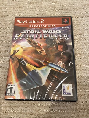 Star Wars Starfighter PlayStation 2 PS2 Video Game New/Sealed