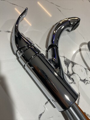 Moen Kitchen Faucet Pull Out Sprayer Head Chrome