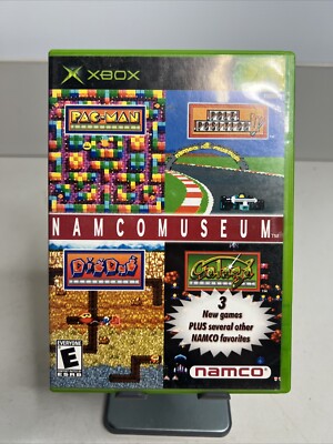 Namco Museum (Microsoft Xbox, 2002) Complete w/ Manual - Tested Working