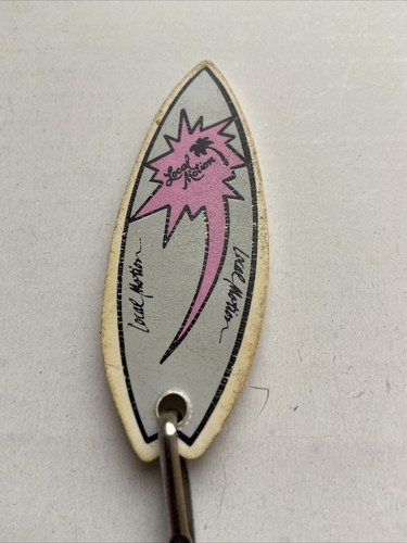 Local Motion Logo Surfboards Hawaii Rubber Vintage 1980’s Surfing Keychain Nice!
