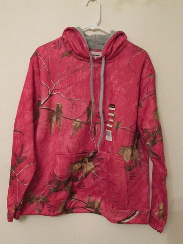 mossy oak hoodie pink