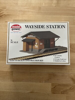 N Scale Model Power Building.  Wayside Station  New in Box