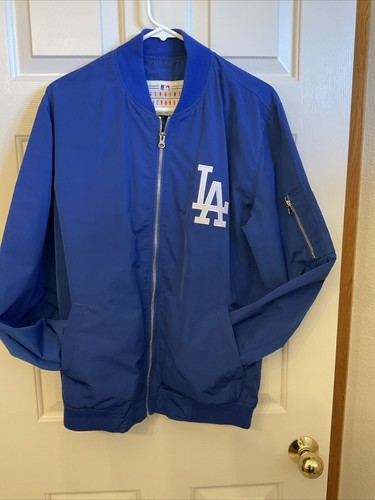 Los Angeles Dodgers ジャケット ネイビー Men's New Era Los Angeles Dodgers Navy Ripstop Raglan