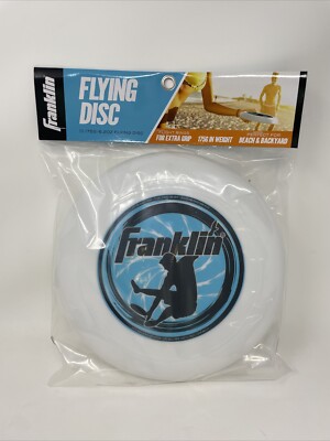 Franklin Sports Flying Disc 11'' Beach/Backyard Play 175G New in Package frisbee