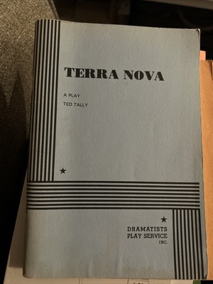 Terra Nova by Ted Tally (1981, Trade Paperback)