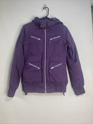 Burton Dryride Full Zip Snowboarding Ski Jacket Womens Small