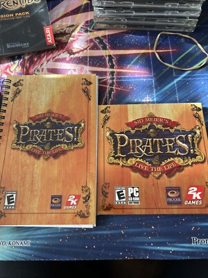 Sid Meier's Pirates PC CD-ROM game