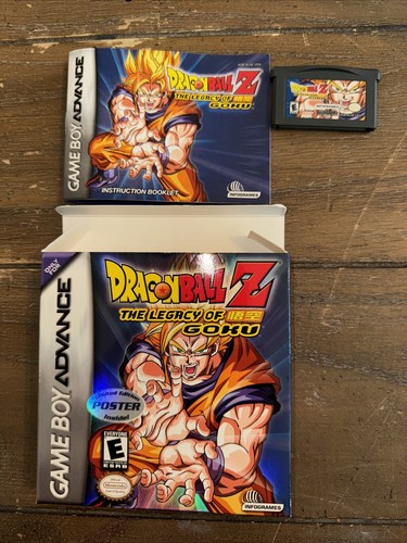 Nintendo Switch DRAGONBALL Z LEGACY OF GOKU Dragonball Z Legacy of Goku Nintendo In Box Game and Manual