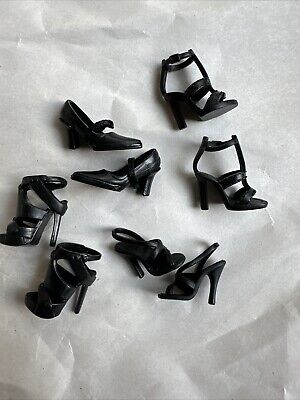 Barbie black shoes deals
