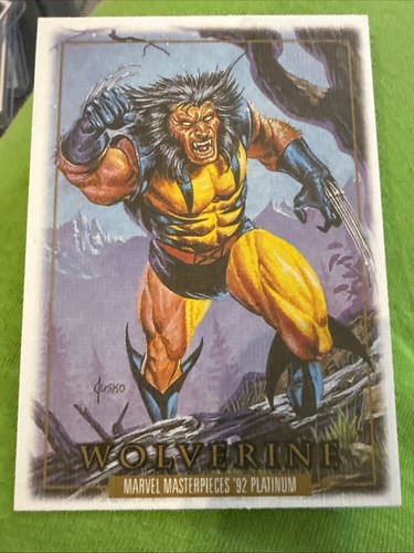 Wolverine 2024 Marvel Masterpieces 92 Platinum - Canvas SP