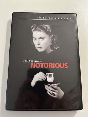 Notorious (DVD, Hitchcock, Criterion Collection, Cary Grant, Ingrid Bergman)