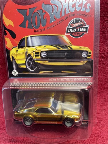 Hot Wheels - 2021 RLC Exclusive - Orange Ford '70 Mustang